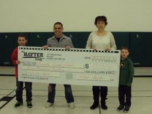 Give Back Winner, Brooke Central School