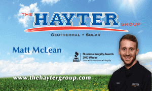 Matt McLean, The Hayter Group