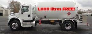 Switch from Oil | 1,000 Litres of Free Propane