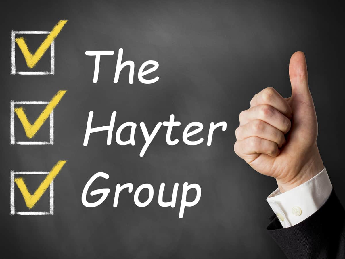 Why Deal with The Hayter Group?