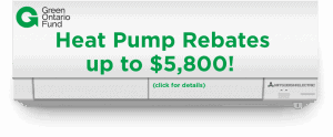Heat Pump Rebates - up to $5,800