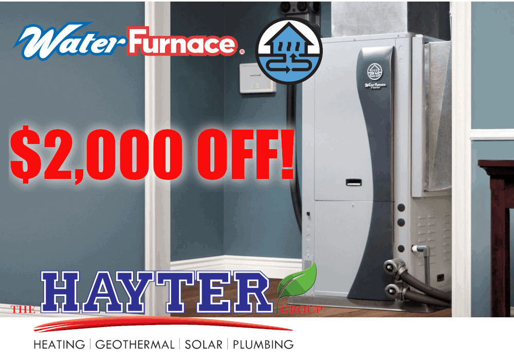 $2000 Off WaterFurnace Geothermal Special