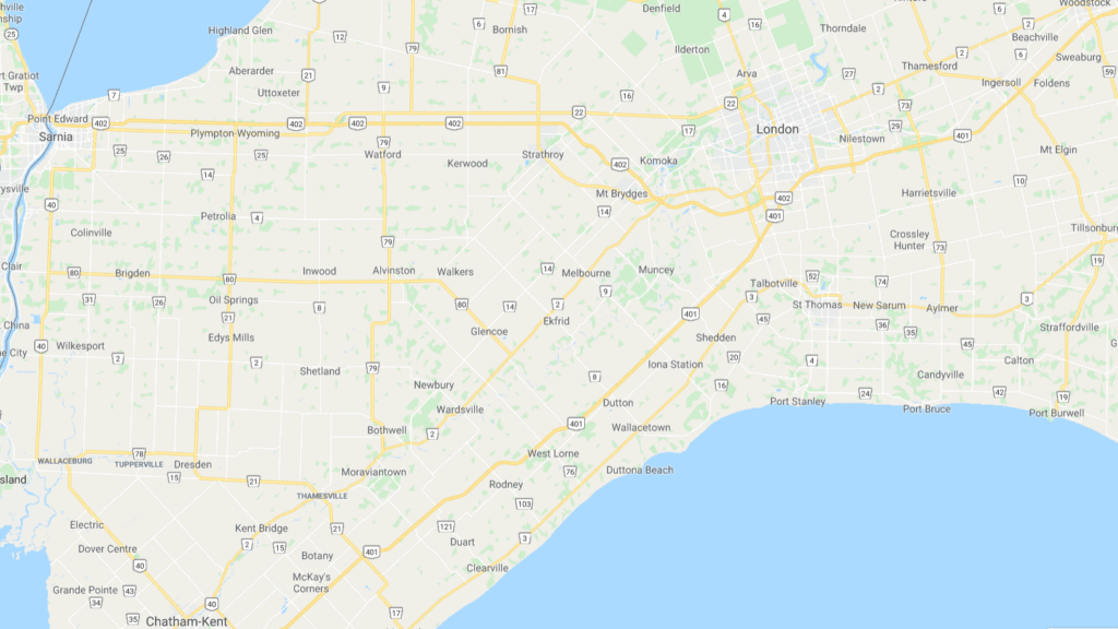 SW Ontario Map The Hayter Group