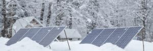Solar Panels in the Winter