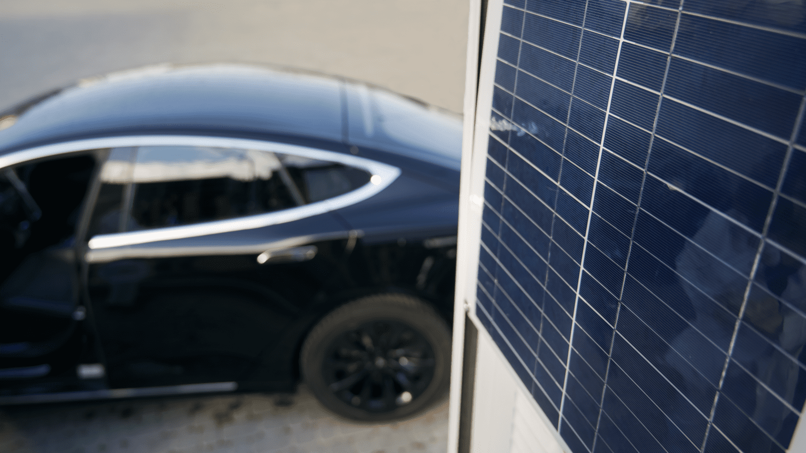 Electric Car | Solar Panel