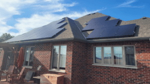 Black Residential Solar Panels - The Hayter Group