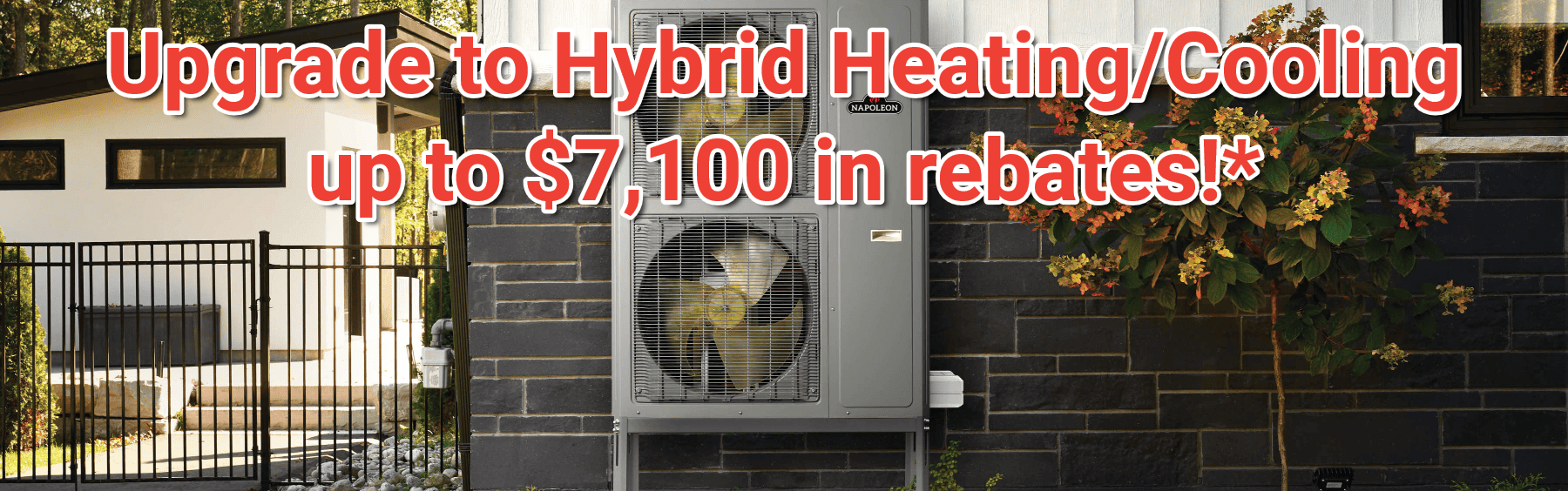 Heat Pump Rebates - up to $7,100