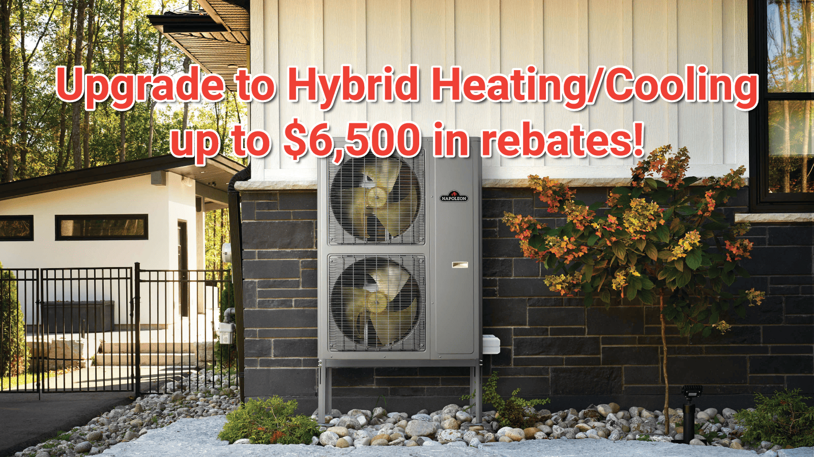 Hybrid Heating Rebate up to $6,500