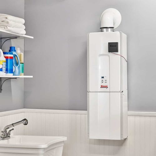 Save Space - Rinnai Tankless Water Heater